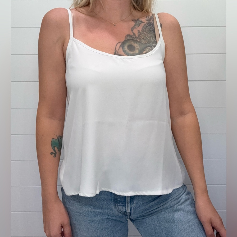 Abercrombie & Fitch Classic White Camisole